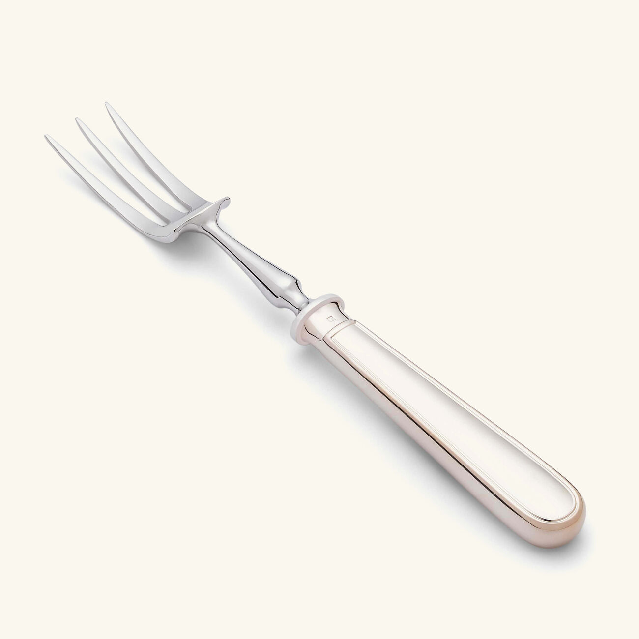 christofle albi carving fork silver plated