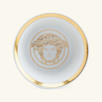 versace medusa gala dessert bowl white 11cm