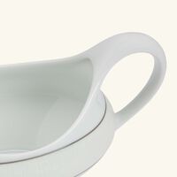 bernardaud dune gravy boat white