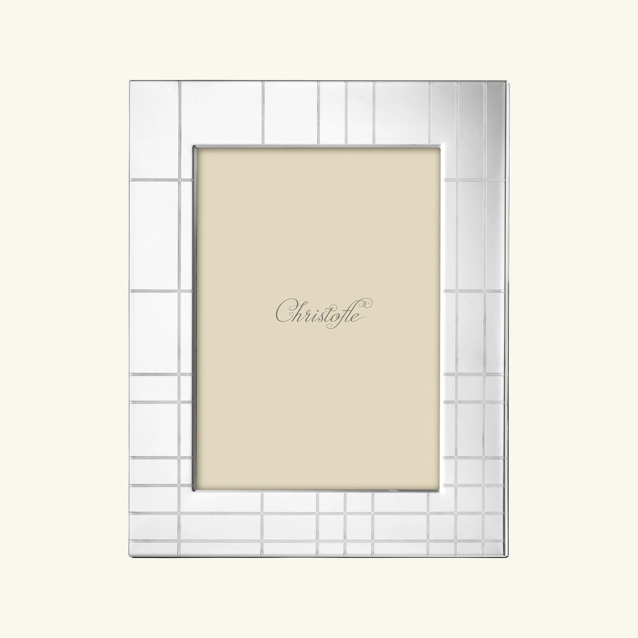 Graphik Picture Frame Stainless Steel 13x18cm christofle graphik picture frame stainless steel 13x18cm