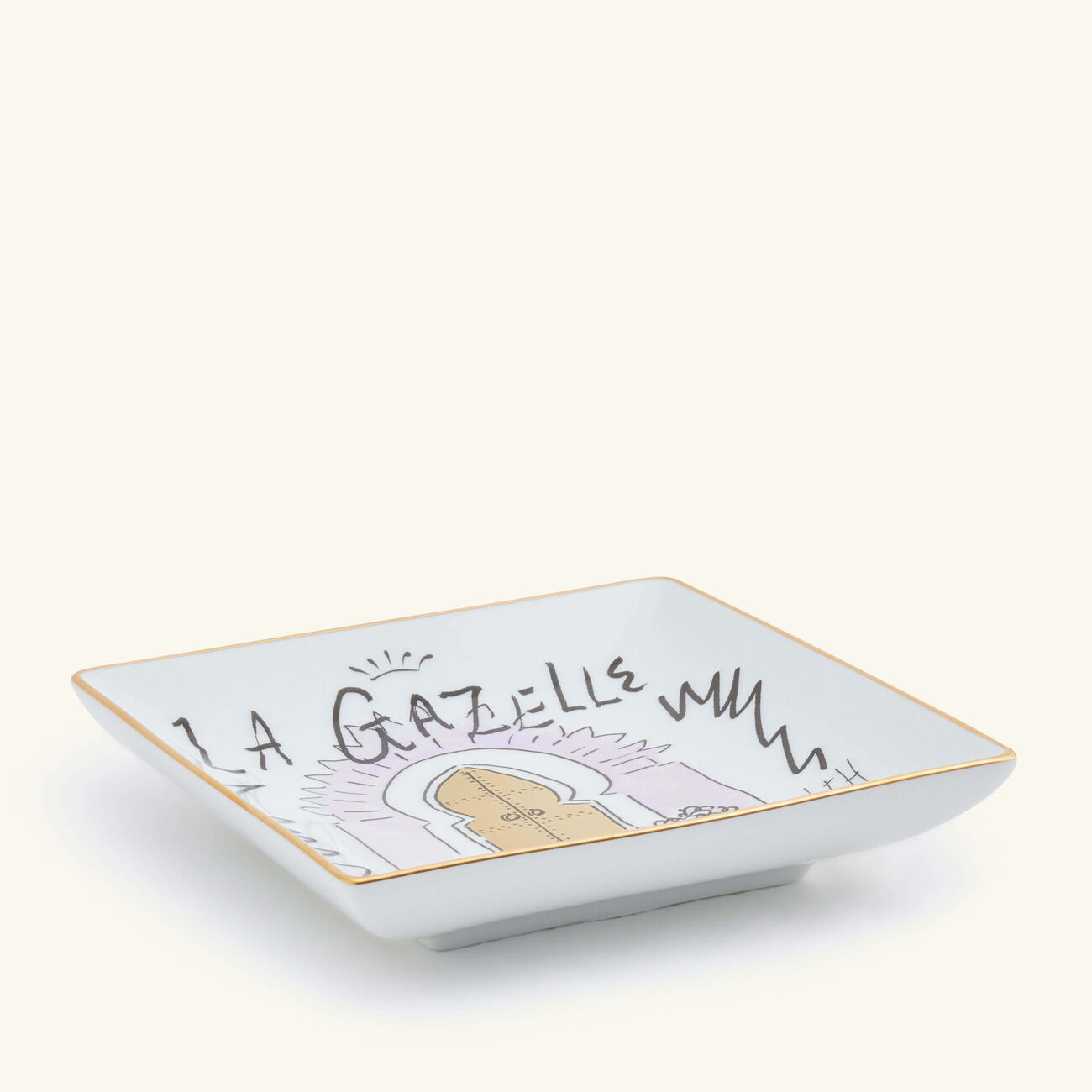 Designer Squared Vide Poche La Gazelle D'or ginori 1735 designer squared vide poche la gazelle d or