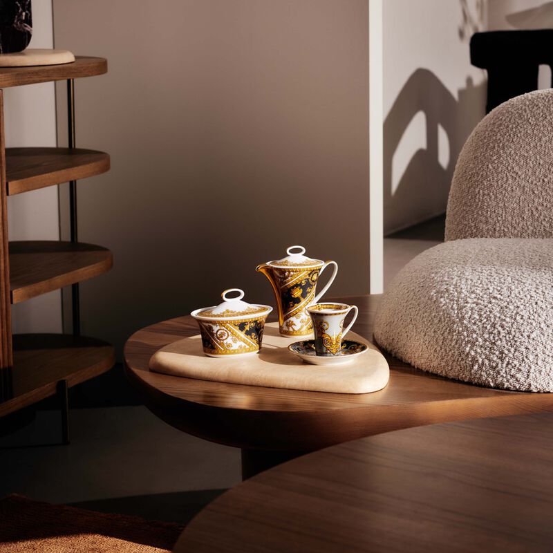 فيرساتشي سكرية آي لاف باروك سوداء