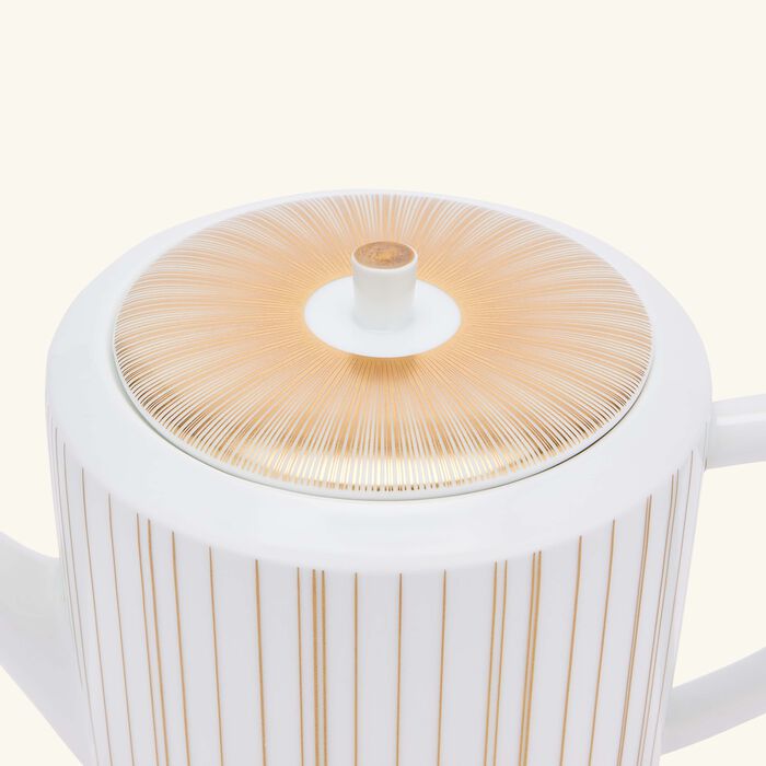 bernardaud sol hot beverage server gold