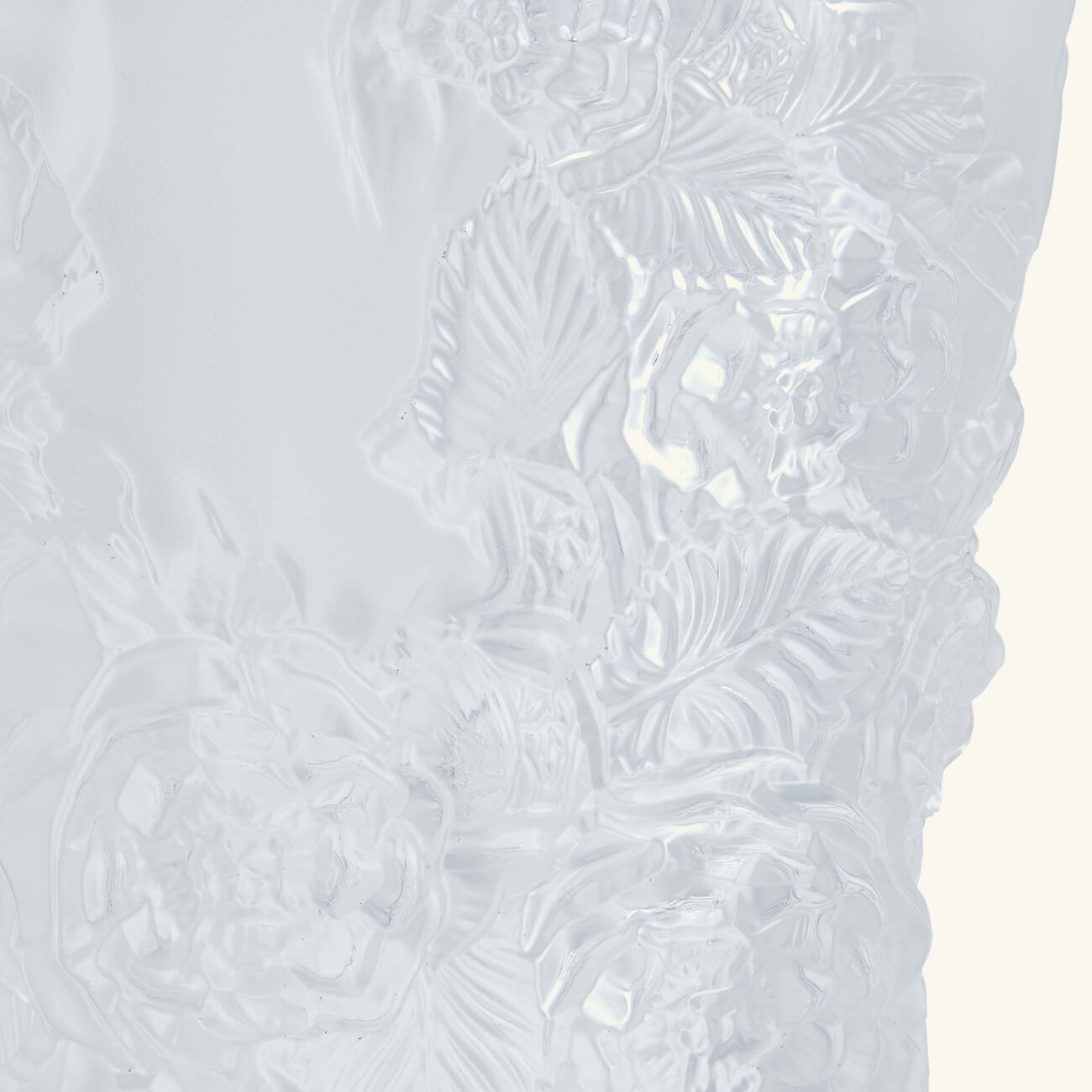 Pivoines Vase Medium Clear lalique pivoines vase medium clear