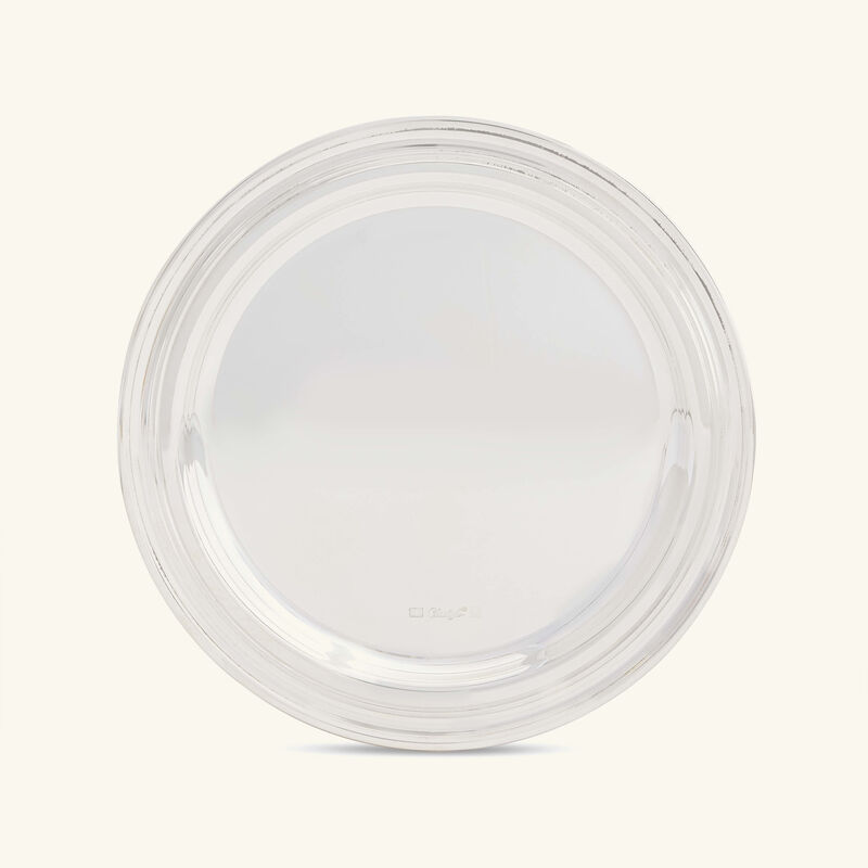 christofle albi bread plate round silver