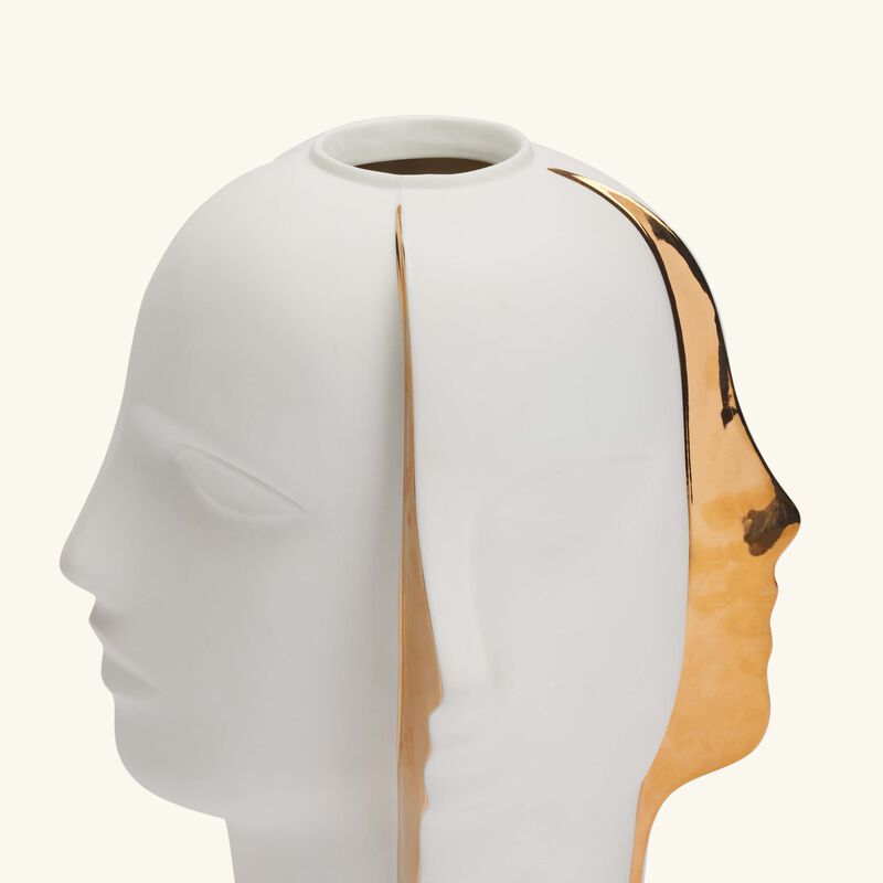 جوناثان أدلر مزهرية أطلس سبليت متوسطة بيضاء