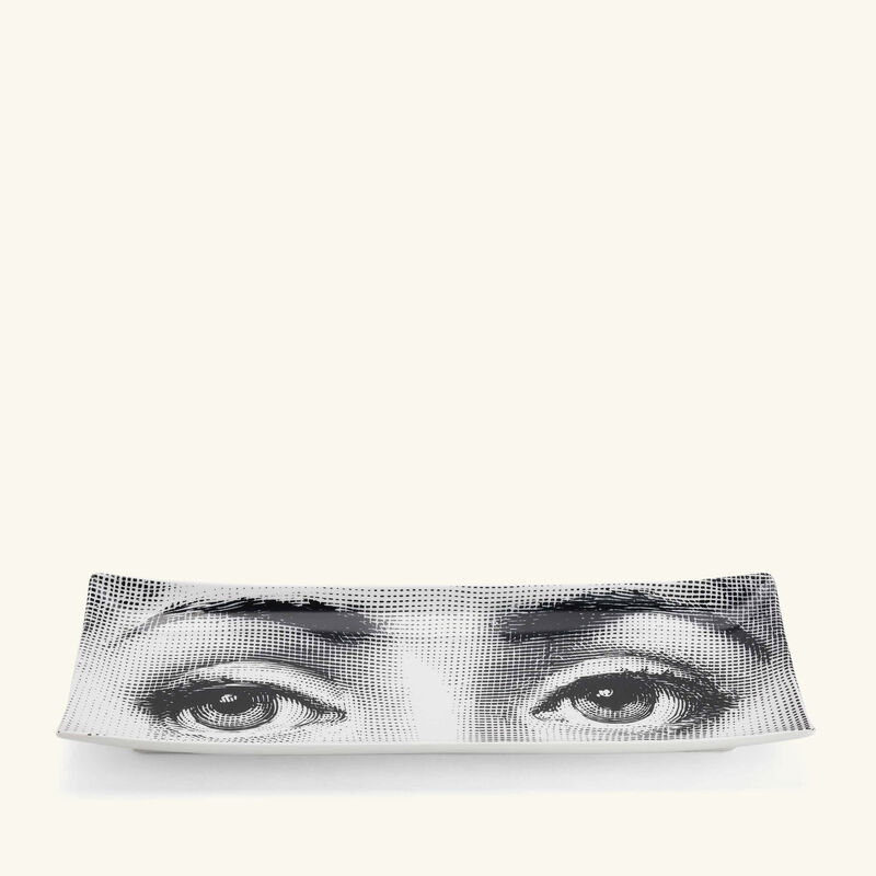 صينية أوكي مستطيلة صغيرة رمادية large