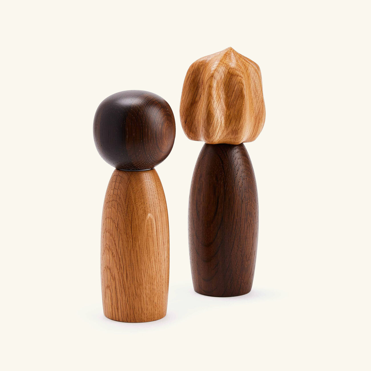 l objet picanto salt pepper mills brown set of 2