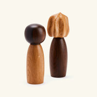 l objet picanto salt pepper mills brown set of 2