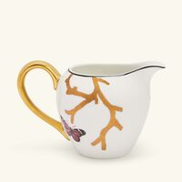 Aux Oiseaux Milk Pitcher Gold bernardaud aux oiseaux milk pitcher gold