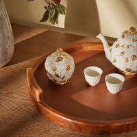 villari taormina sugar bowl white