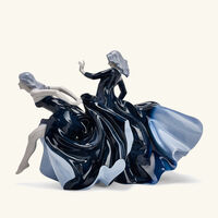 lladro night approaches sculpture large black