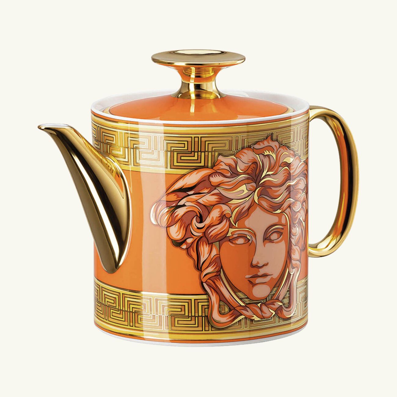 Orange Coin Tea Pot Orange versace orange coin tea pot orange