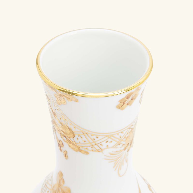 Oriente Italiano Tulip Vase Small Gold ginori 1735 oriente italiano tulip vase small gold