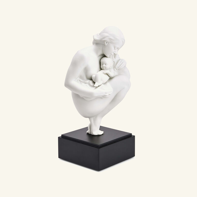 Love's Bond Mother Sculpture Medium White lladro love s bond mother sculpture medium white