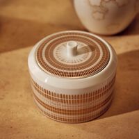 bernardaud canisse sugar bowl gold
