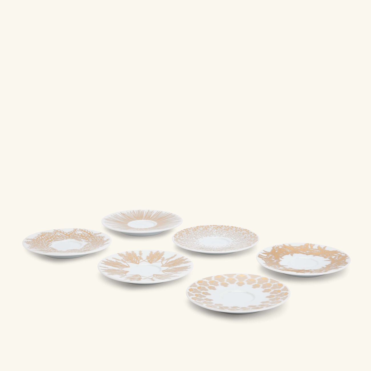 Tamrah by Razan Alazzouni Arabic Tea Cup & Saucer Gold Set of 6 silsal tamrah by razan alazzouni arabic tea cup saucer gold set of 6