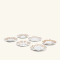 Tamrah by Razan Alazzouni Arabic Tea Cup & Saucer Gold Set of 6 silsal tamrah by razan alazzouni arabic tea cup saucer gold set of 6