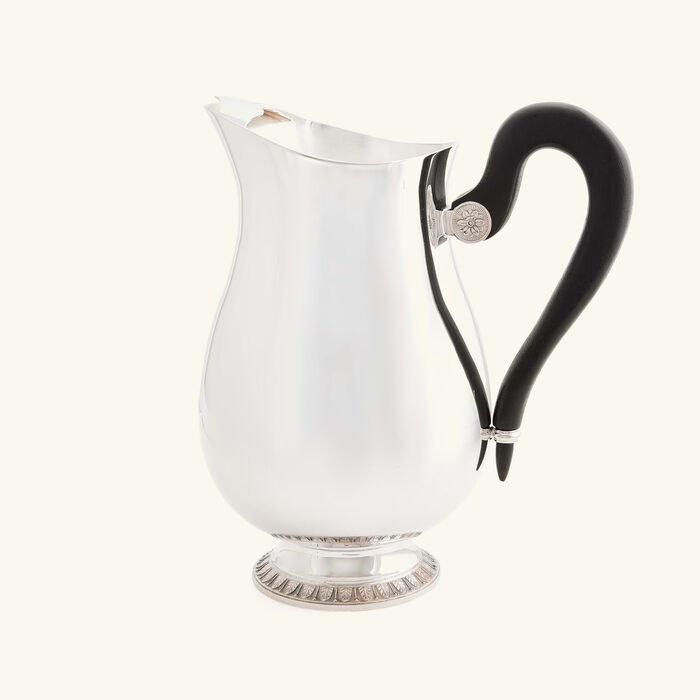 christofle malmaison water pitcher silver plated