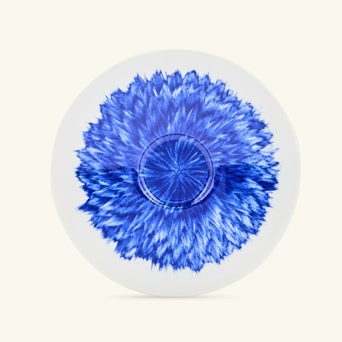bernardaud in bloom tea cup saucer blue