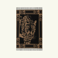 dolce gabbana casa leopard wooden picture frame brown 17x22cm
