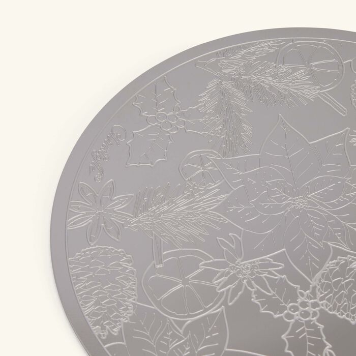Bouquet Givré Coaster Silver Plated Set Of 2 christofle bouquet givr coaster silver plated set of 2