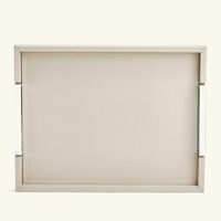 giobagnara victor tray rectangular medium white