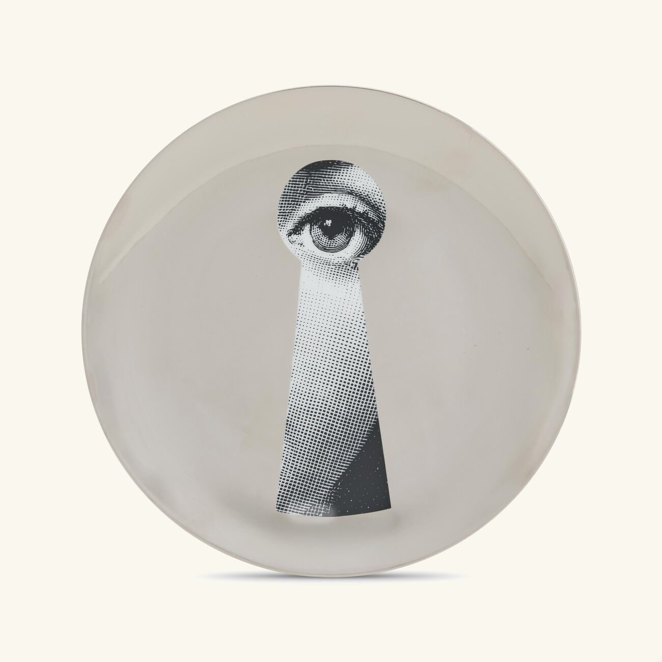 fornasetti tema e variazioni no 14 wall plate grey