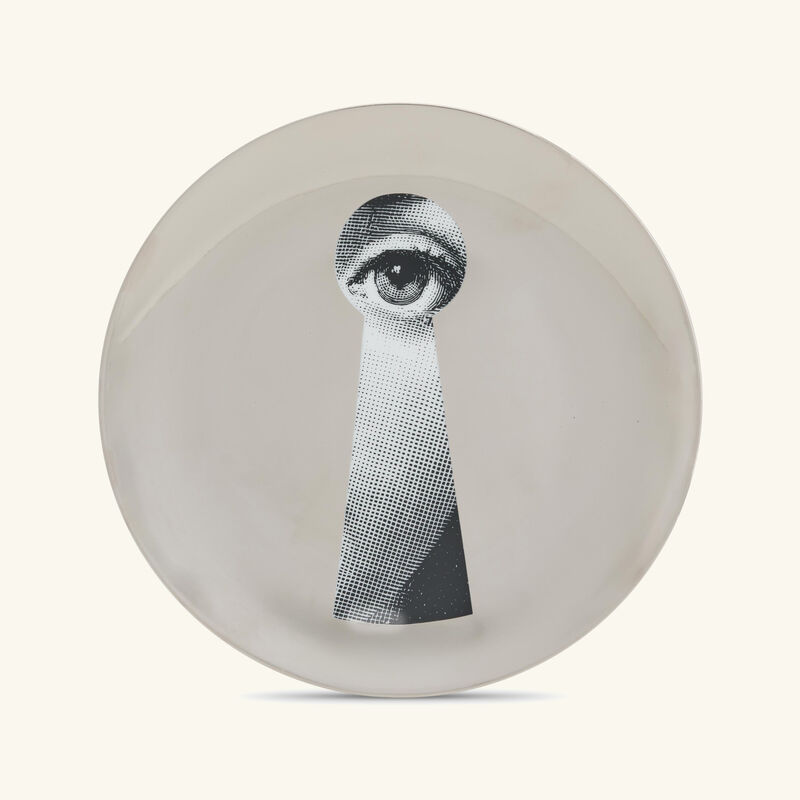 fornasetti tema e variazioni no 14 wall plate grey