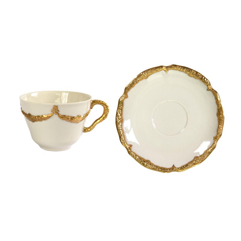 Empire Tea Cup and Saucer, large