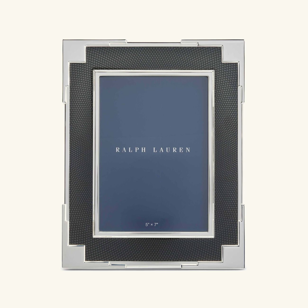 ralph lauren home grafton picture frame black 12x17cm