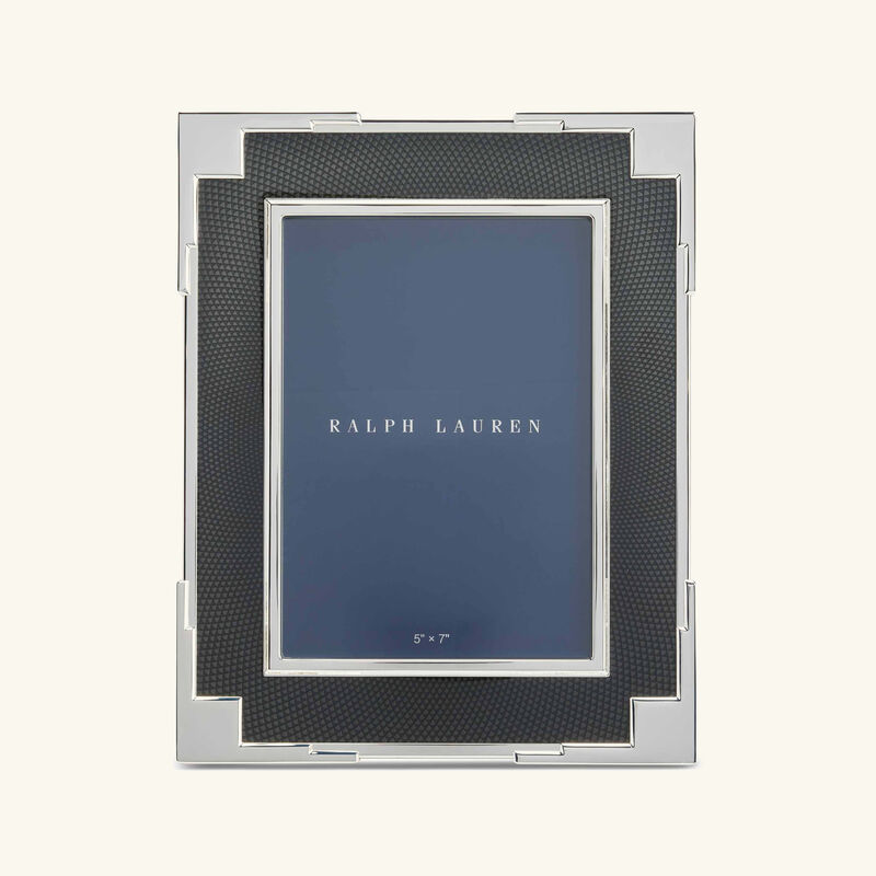 ralph lauren home grafton picture frame black 12x17cm