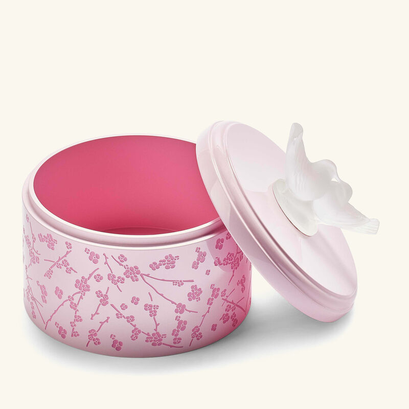 lalique fleurs de cerisier box medium pink