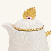 villari acapulco coffee tea pot white