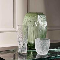 Muguet Vase Medium Green lalique muguet vase medium green