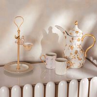 Peacock Mug White villari peacock mug white
