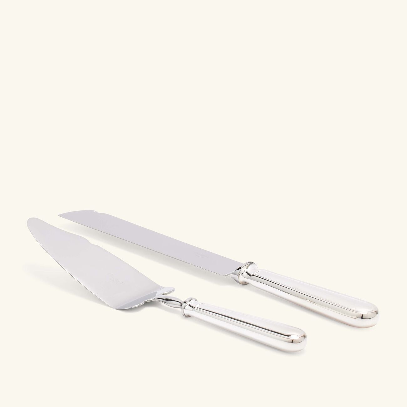 christofle albi knife cake server silver plated