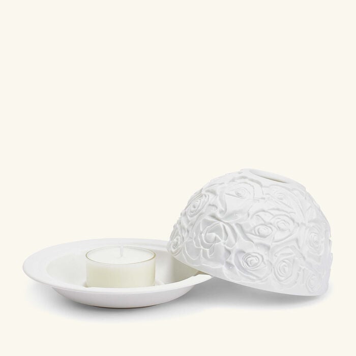 bernardaud roses lithophanie
