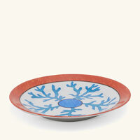 pinto paris lagon bread plate round blue 15cm
