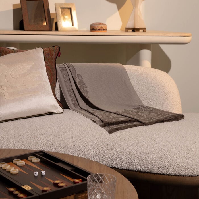 etro tagete throw brown