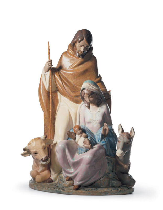 Joyful Event Nativity Figurine, large