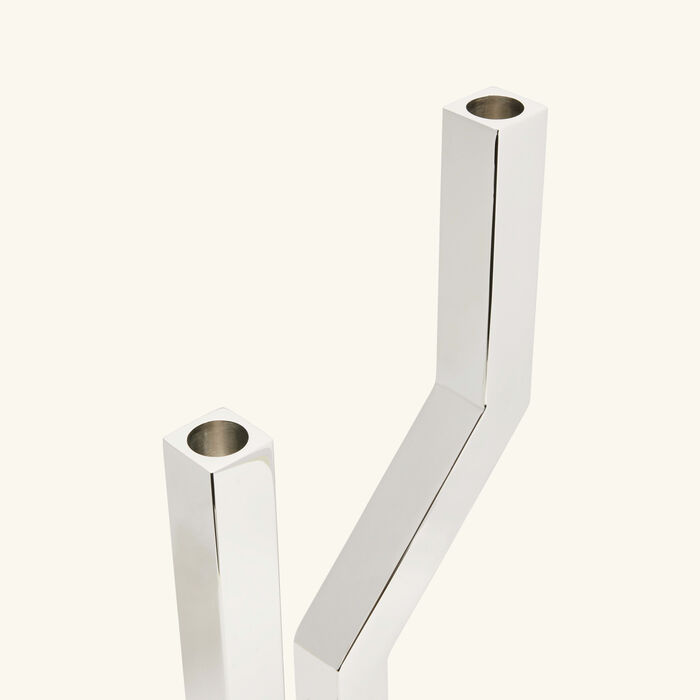 christofle arborescence candelabra stainless steel