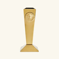 versace medusa candle holder gold