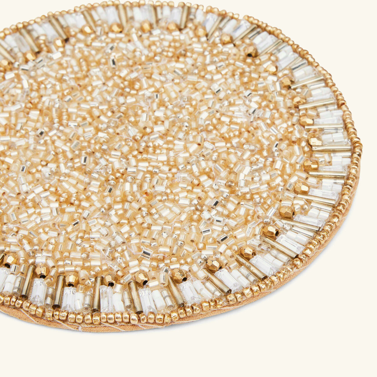 kim seybert bevel coasters gold set of 4