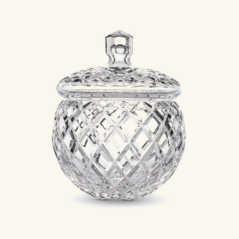 ماريو تشيوني علبة سكاكر بابا شفافة مع غطاء