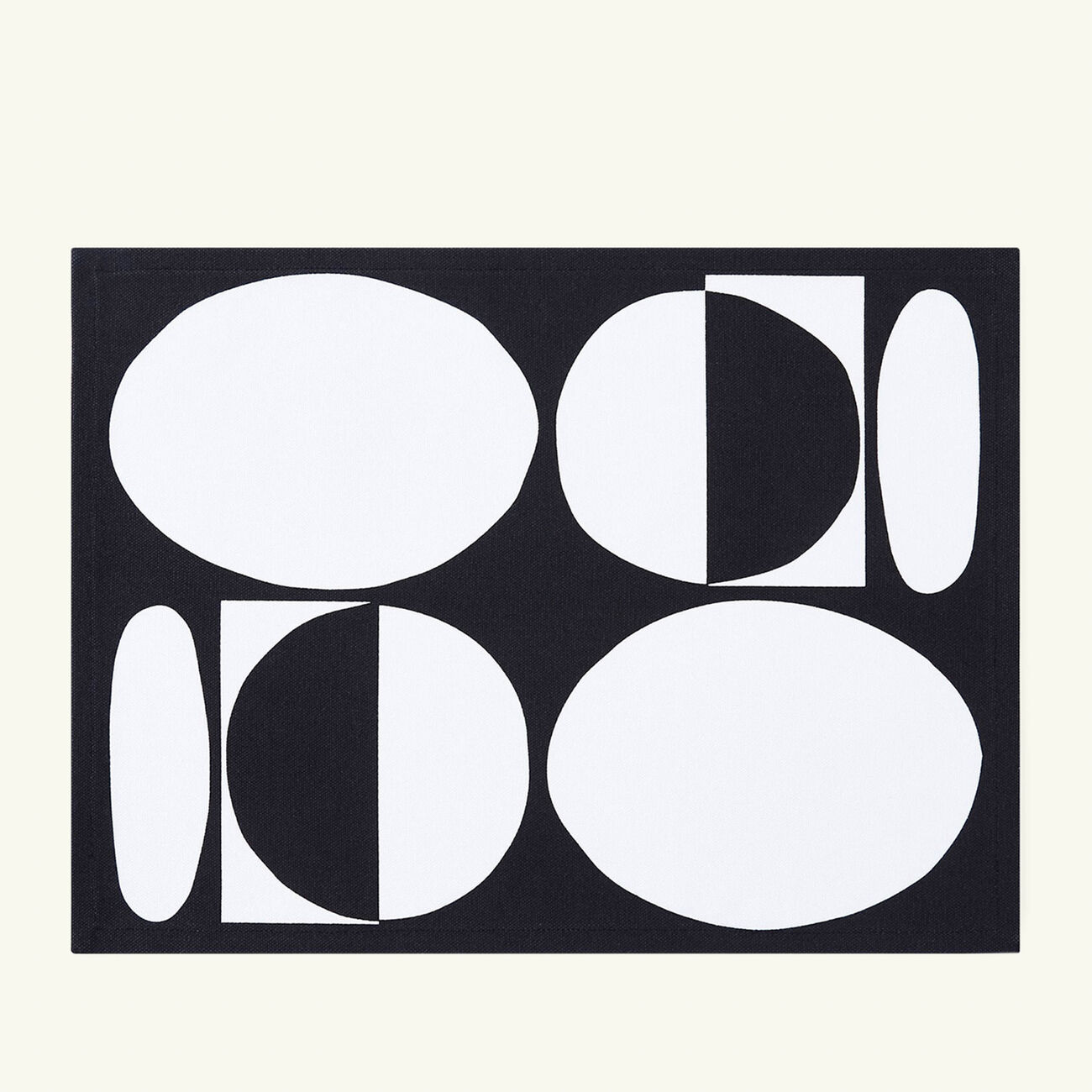 jonathan adler vallauris placemat black set of 4