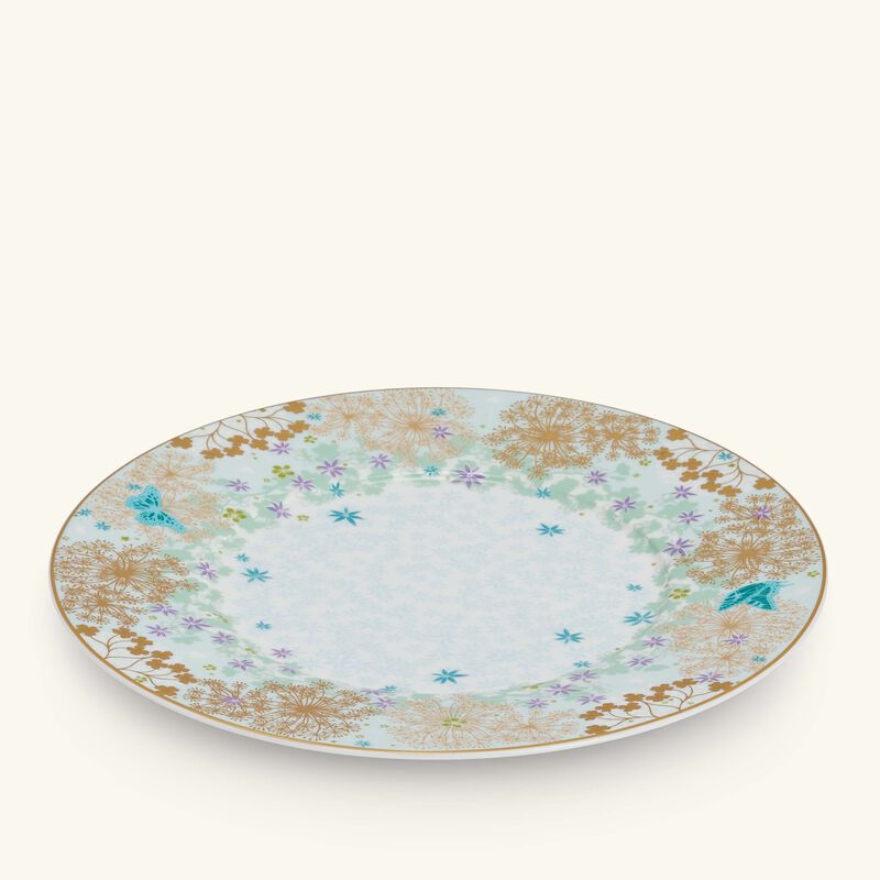 Feerie Michael Cailloux Salad Plate Round Pink 21cm bernardaud feerie michael cailloux salad plate round pink 21cm