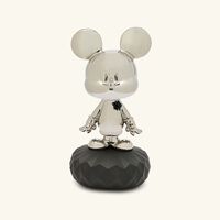 lladro mickey mouse figurine medium silver