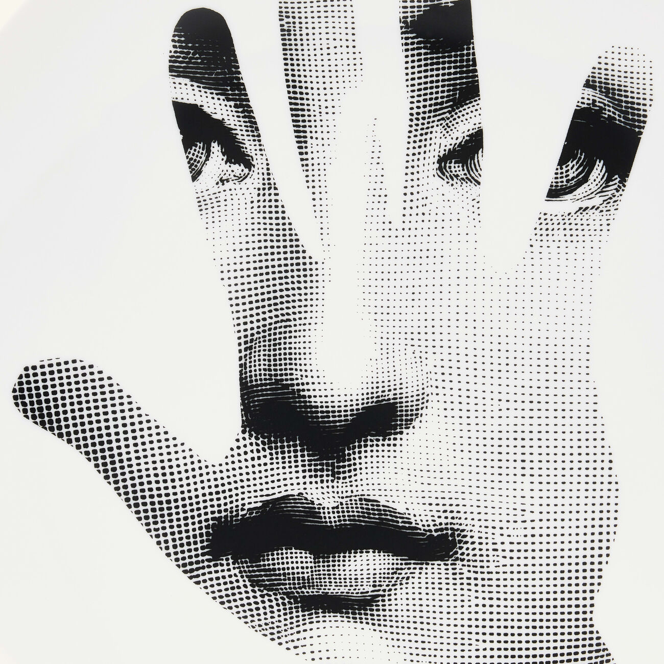 Tema e Variazioni no.15 Wall Plate White fornasetti tema e variazioni no 15 wall plate white