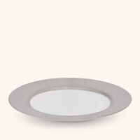 bernardaud divine bread   butter plate round silver 16cm